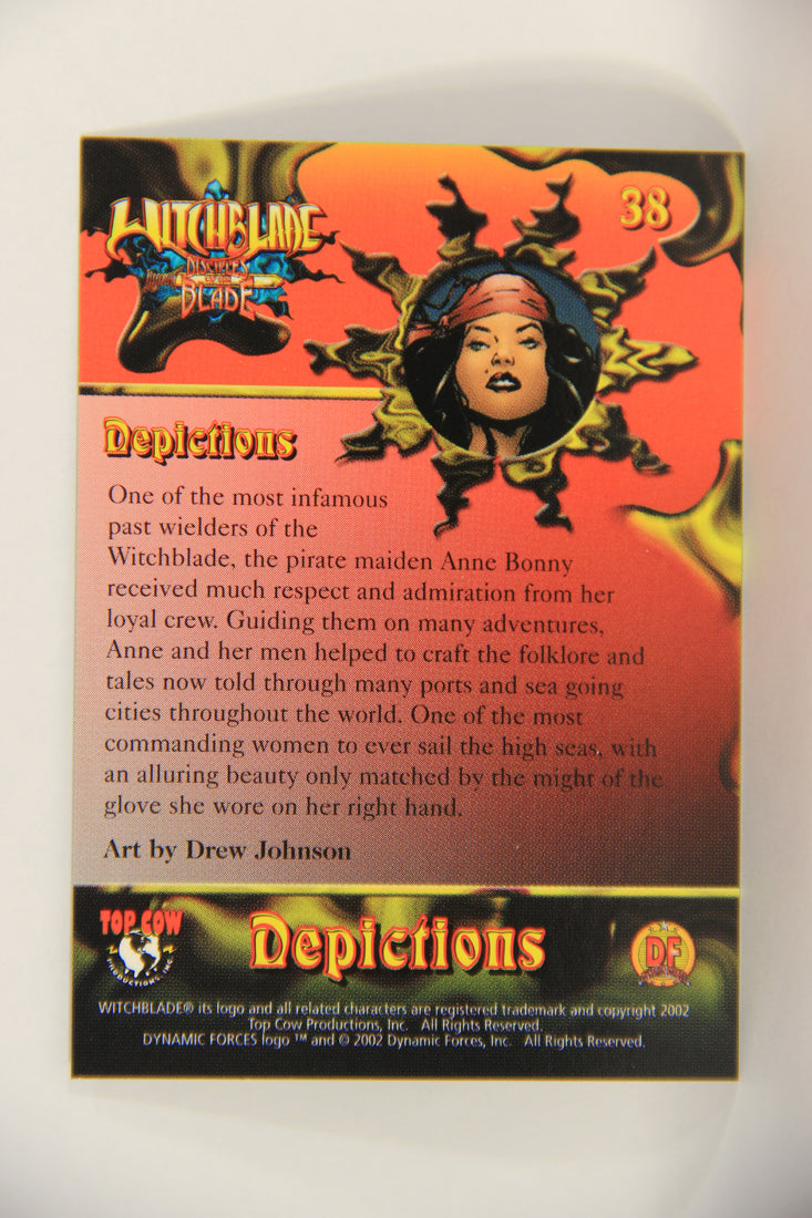 Witchblade Disciples Of The Blade 2002 Trading Card #38 Drew Johnson ENG L018454