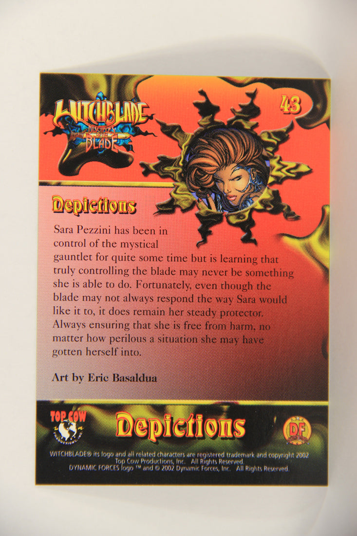 Witchblade Disciples Of The Blade 2002 Trading Card #43 Eric Basaldua ENG L018459