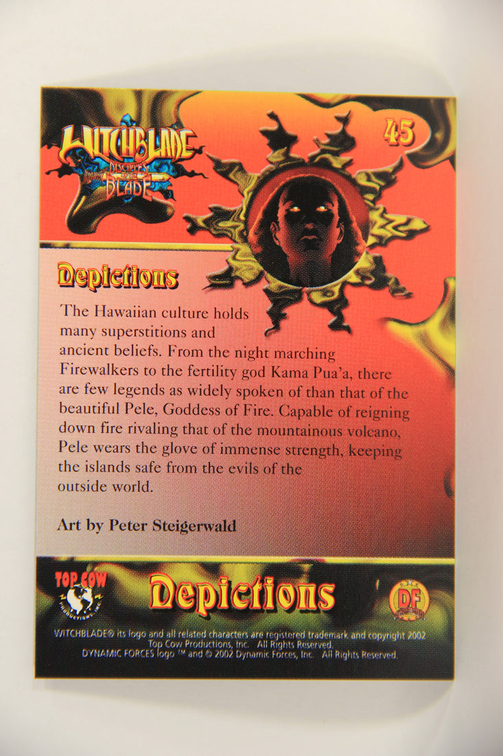 Witchblade Disciples Of The Blade 2002 Trading Card #45 Peter Steigerwald ENG L018461