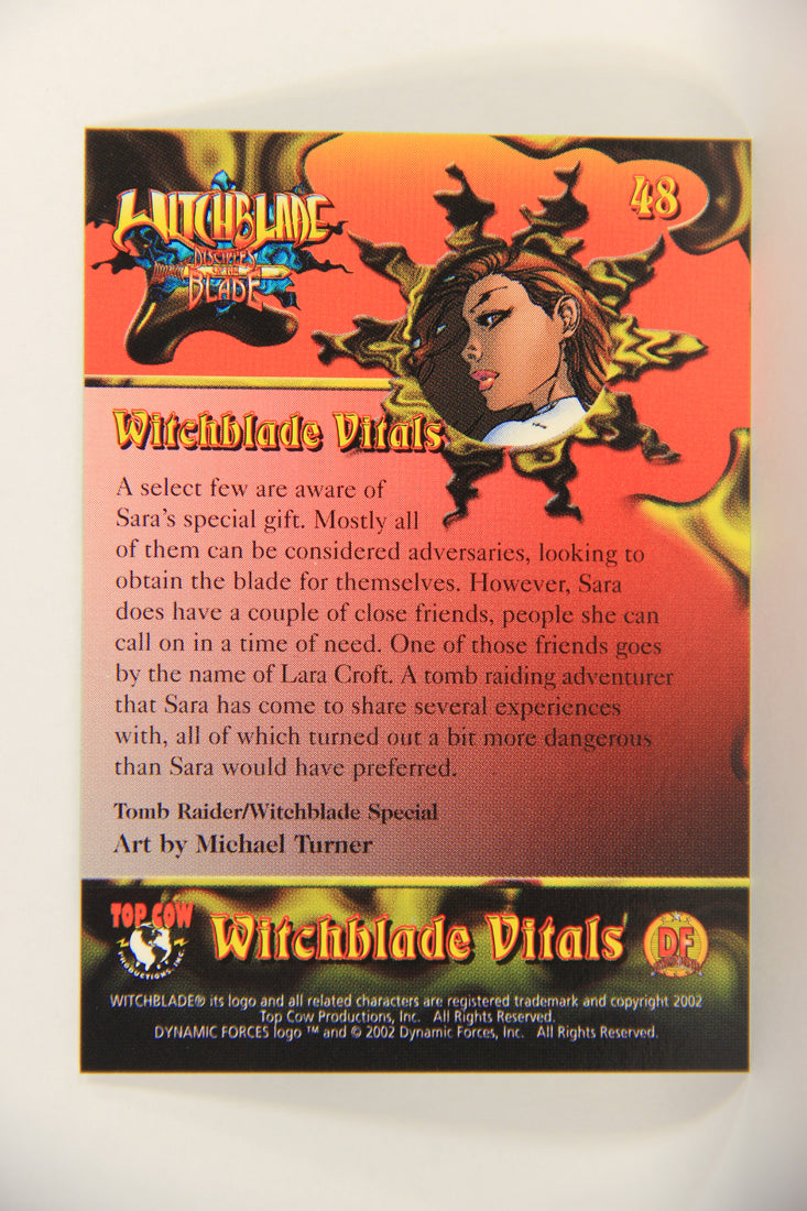 Witchblade Disciples Of The Blade 2002 Trading Card #48 Michael Turner ENG L018464