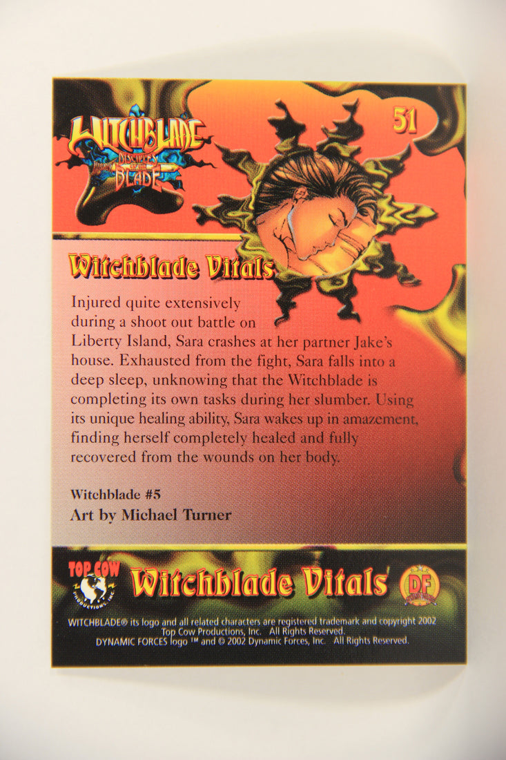 Witchblade Disciples Of The Blade 2002 Trading Card #51 Michael Turner ENG L018467