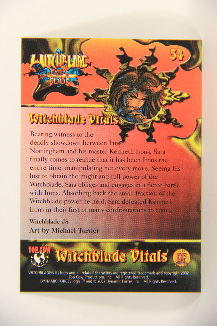 Witchblade Disciples Of The Blade 2002 Trading Card #54 Michael Turner ENG L018470