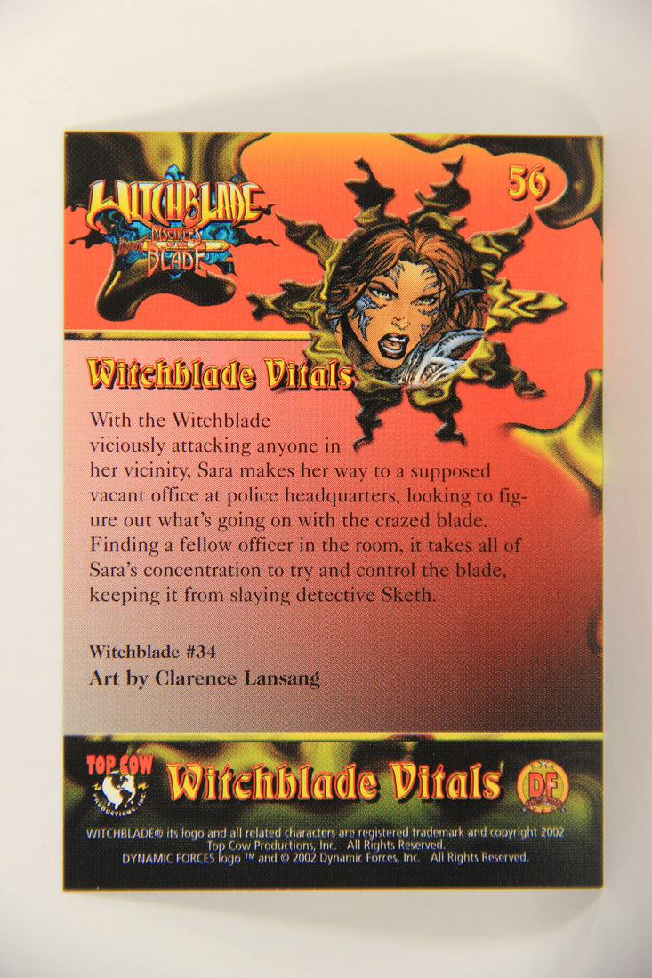 Witchblade Disciples Of The Blade 2002 Trading Card #56 Clarence Lansang ENG L018472