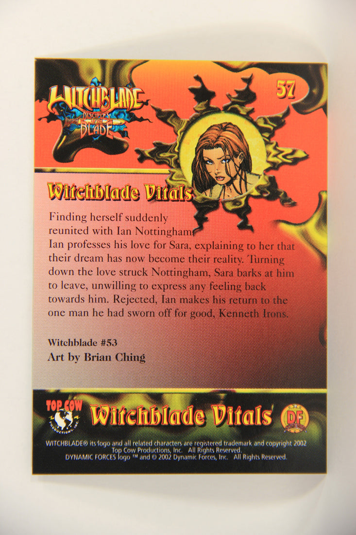Witchblade Disciples Of The Blade 2002 Trading Card #57 Brian Ching ENG L018473