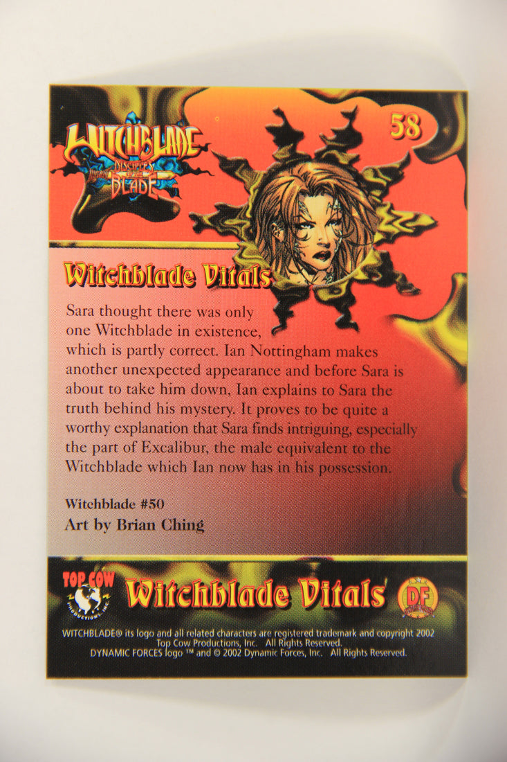 Witchblade Disciples Of The Blade 2002 Trading Card #58 Brian Ching ENG L018474