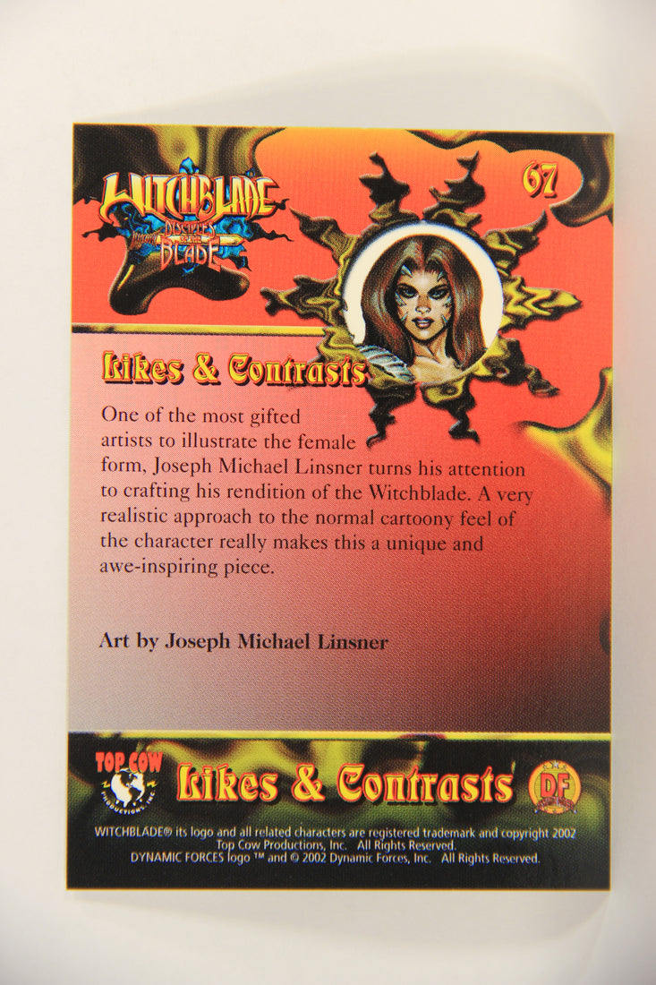 Witchblade Disciples Of The Blade 2002 Trading Card #67 Joseph Michael Linsner L018483
