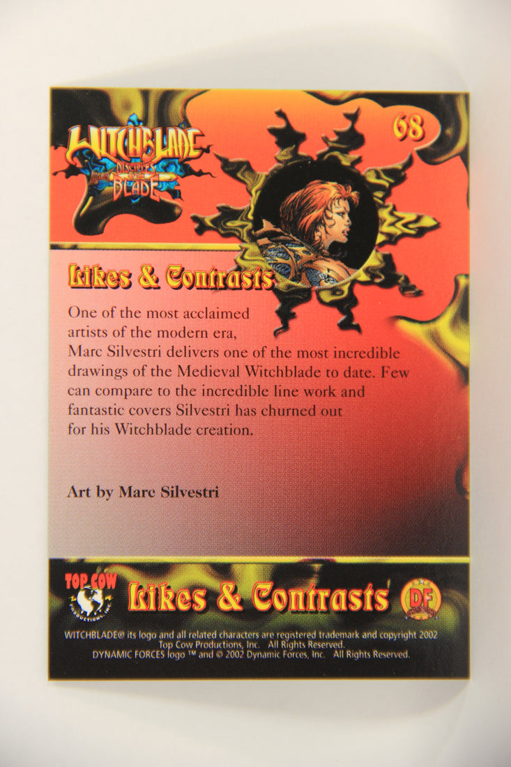 Witchblade Disciples Of The Blade 2002 Trading Card #68 Marc Silvestri ENG L018484