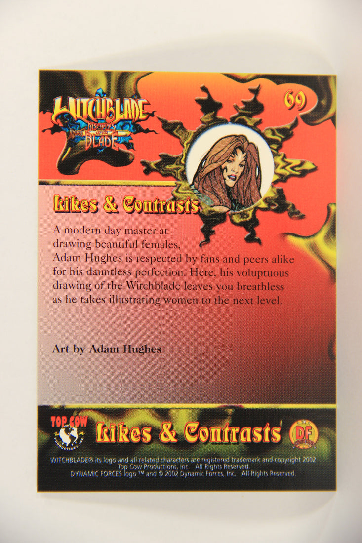 Witchblade Disciples Of The Blade 2002 Trading Card #69 Adam Hughes ENG L018485