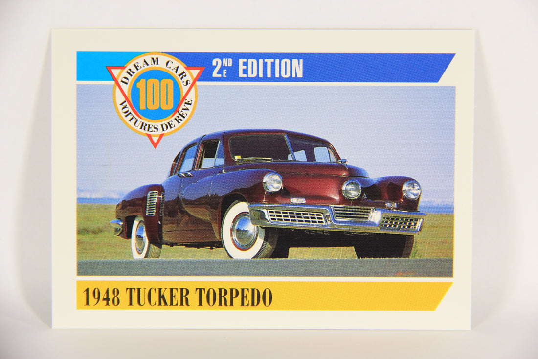 Dream Cars 2nd Edition 1992 Trading Card #17 - 1948 Tucker Torpedo FR-ENG L018498