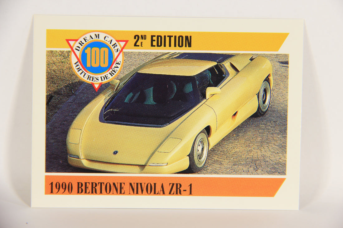 Dream Cars 2nd Edition 1992 Trading Card #56 - 1990 Bertone Nivola ZR-1 L018529