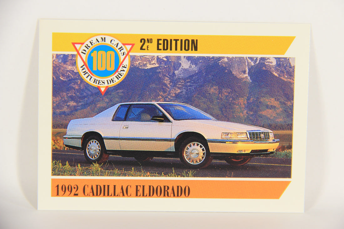 Dream Cars 2nd Edition 1992 Trading Card #69 - 1992 Cadillac Eldorado FR-ENG L018542