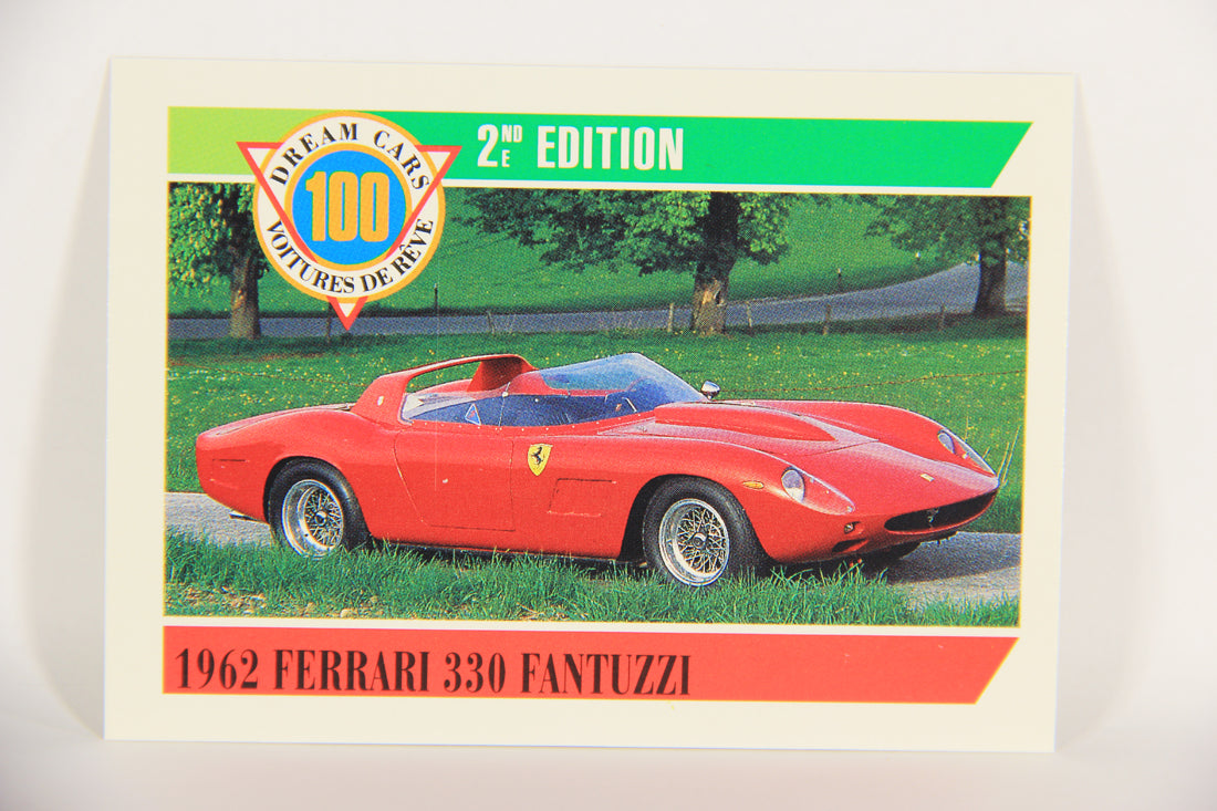 Dream Cars 2nd Edition 1992 Trading Card #88 - 1962 Ferrari 330 Fantuzzi FR-ENG L018561