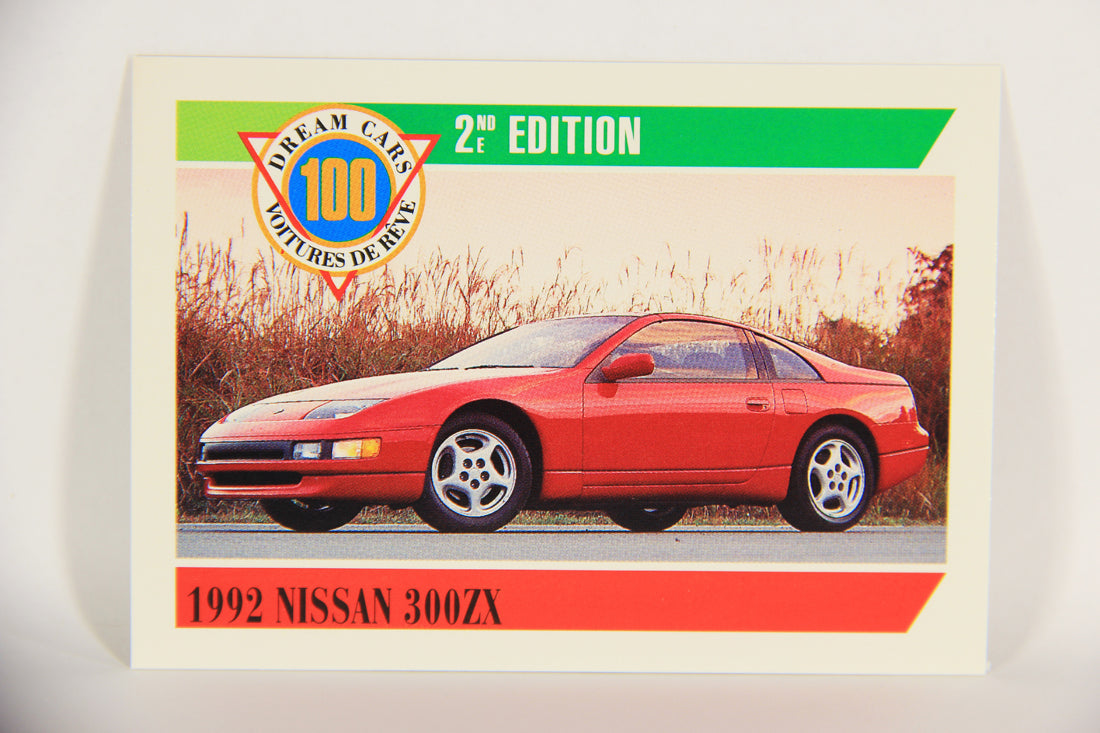 Dream Cars 2nd Edition 1992 Trading Card #90 - 1992 Nissan 300ZX FR-ENG L018563