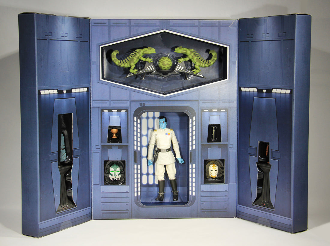 Star Wars SDCC Grand Admiral Thrawn 2017 Black Series Exclusive 6 Inch Figure L018582