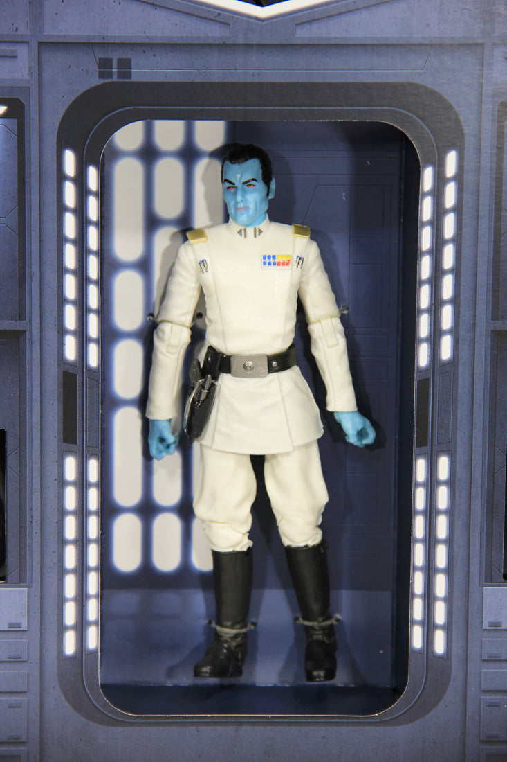Star Wars SDCC Grand Admiral Thrawn 2017 Black Series Exclusive 6 Inch Figure L018582