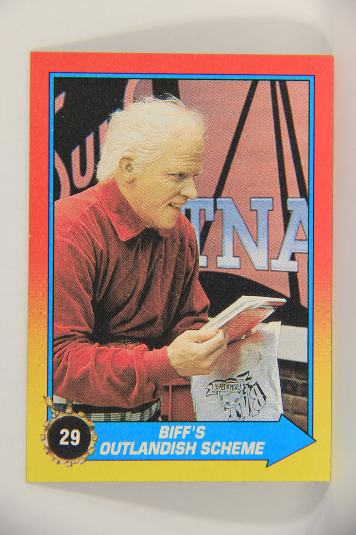 Back To The Future II 1989 Trading Card #29 Biff's Outlandish Scheme L018585