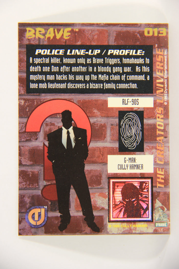The Creators Universe 1993 Trading Card #13 Brave ENG L018603