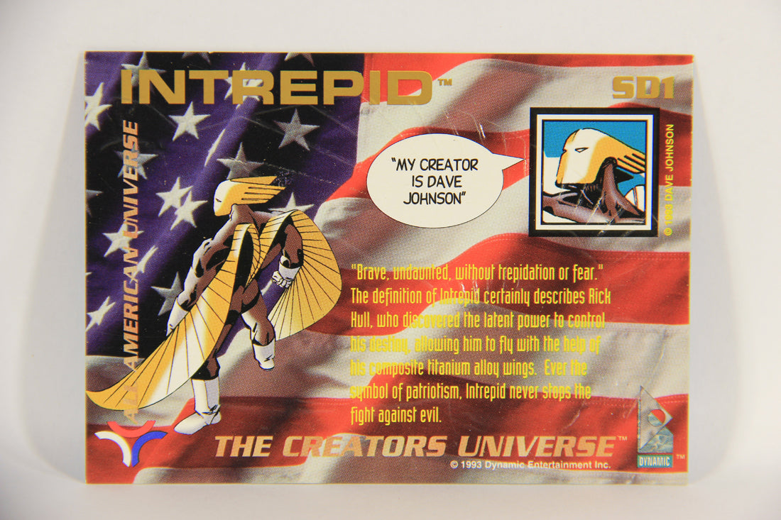 The Creators Universe 1993 Trading Card #SD1 Intrepid ENG L018608