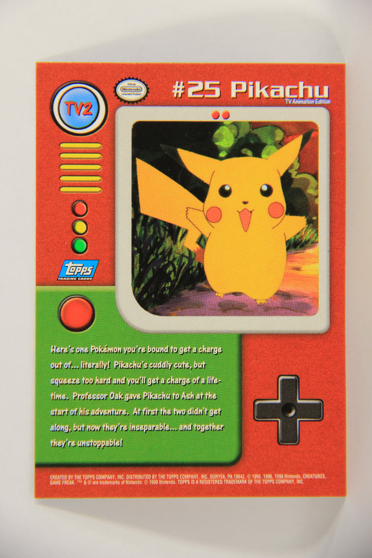 Pokémon Card TV Animation #TV2 Pikachu Blue Logo 1st Print ENG L018646