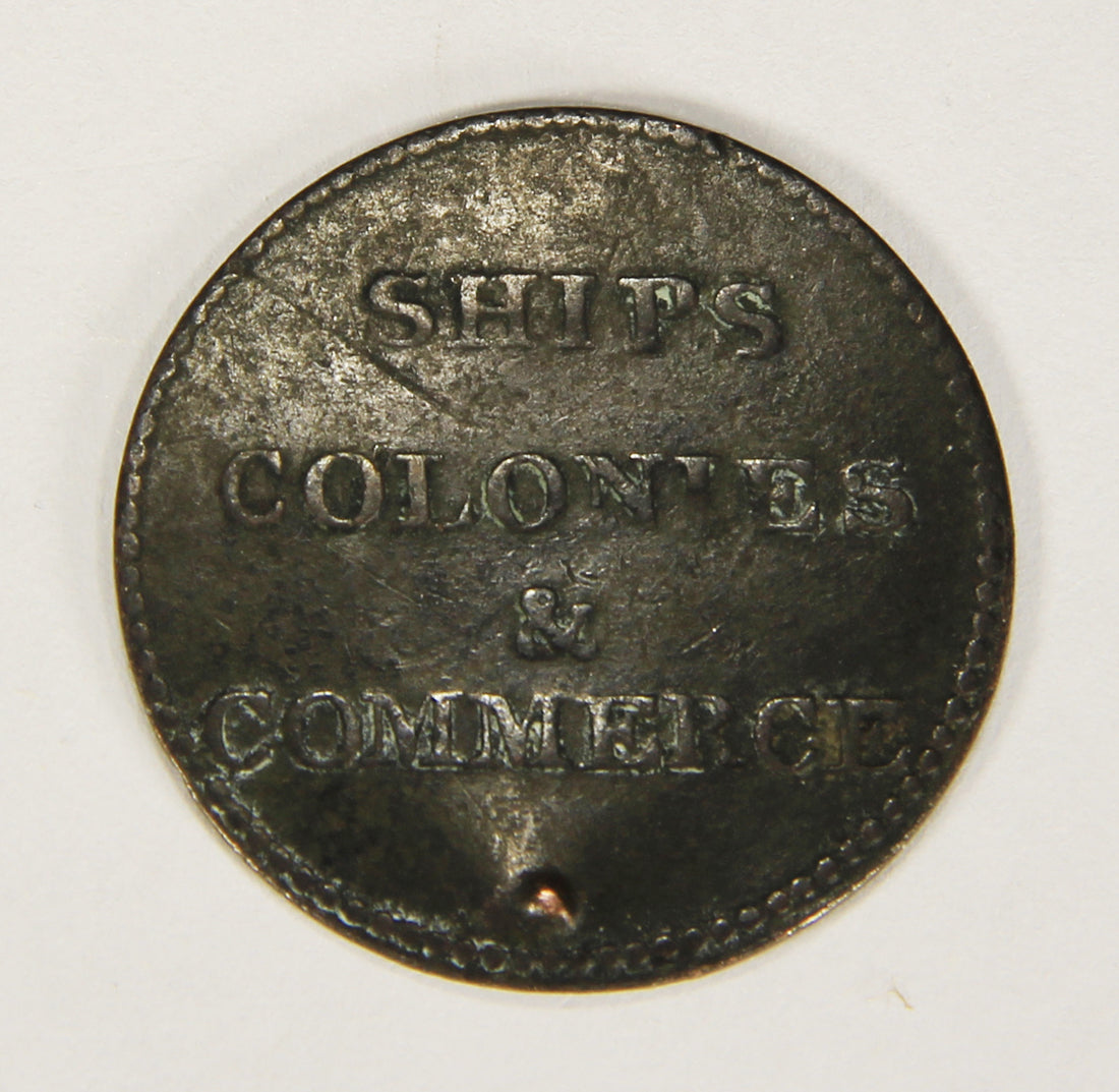 1829 Canada PEI Colonial Token #PE10-1 W & B N.Y. Prince Edward Island L018703