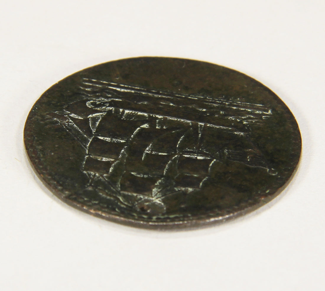 1829 Canada PEI Colonial Token #PE10-1 W & B N.Y. Prince Edward Island L018703