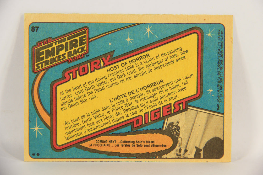 Star Wars The Empire Strikes Back Card #87 Host Of Horror FR-ENG OPC L018742