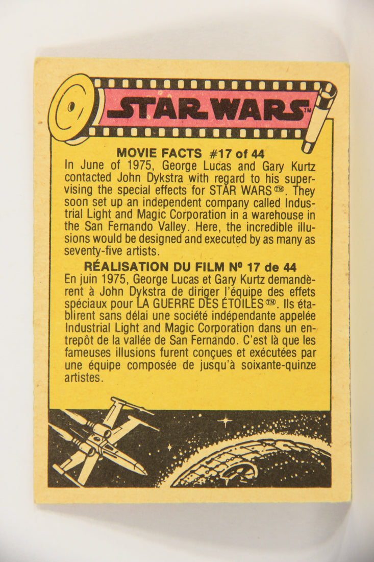 Star Wars 1977 Trading Card #191 A Pair Of Jawas FR-ENG O-Pee-Chee L018849