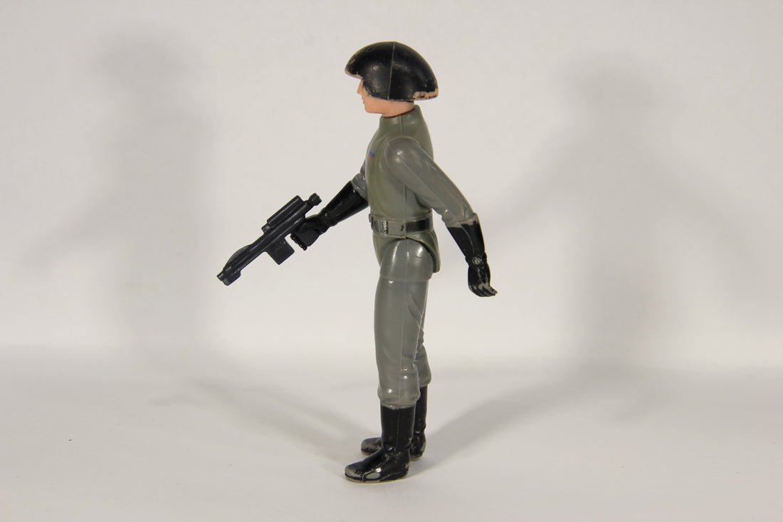 Star Wars Death Squad Commander 1977 Figure YELLOWISH Hong Kong COO II-1a Kader L018897