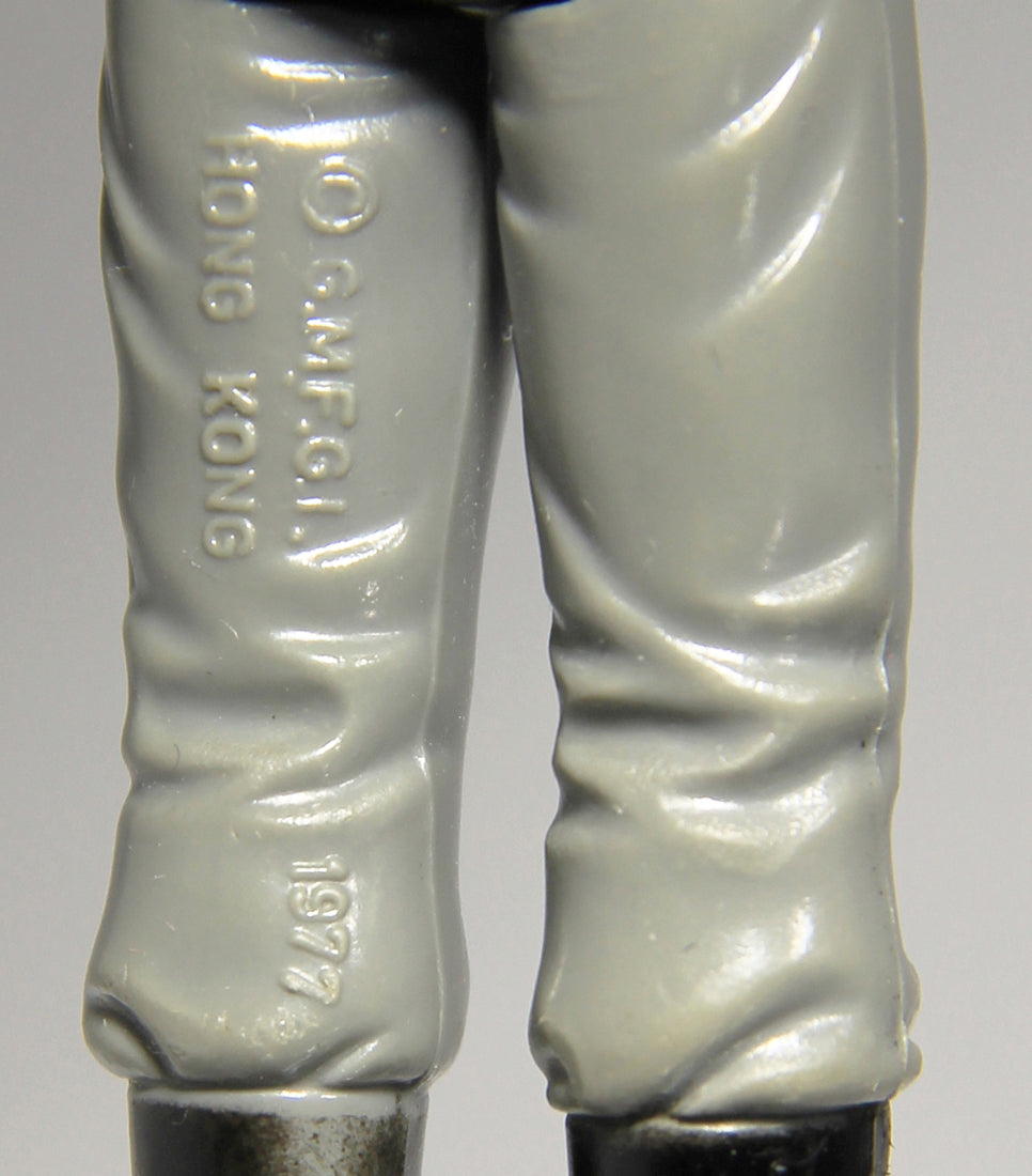 Star Wars Death Squad Commander 1977 Figure YELLOWISH Hong Kong COO II-1a Kader L018897