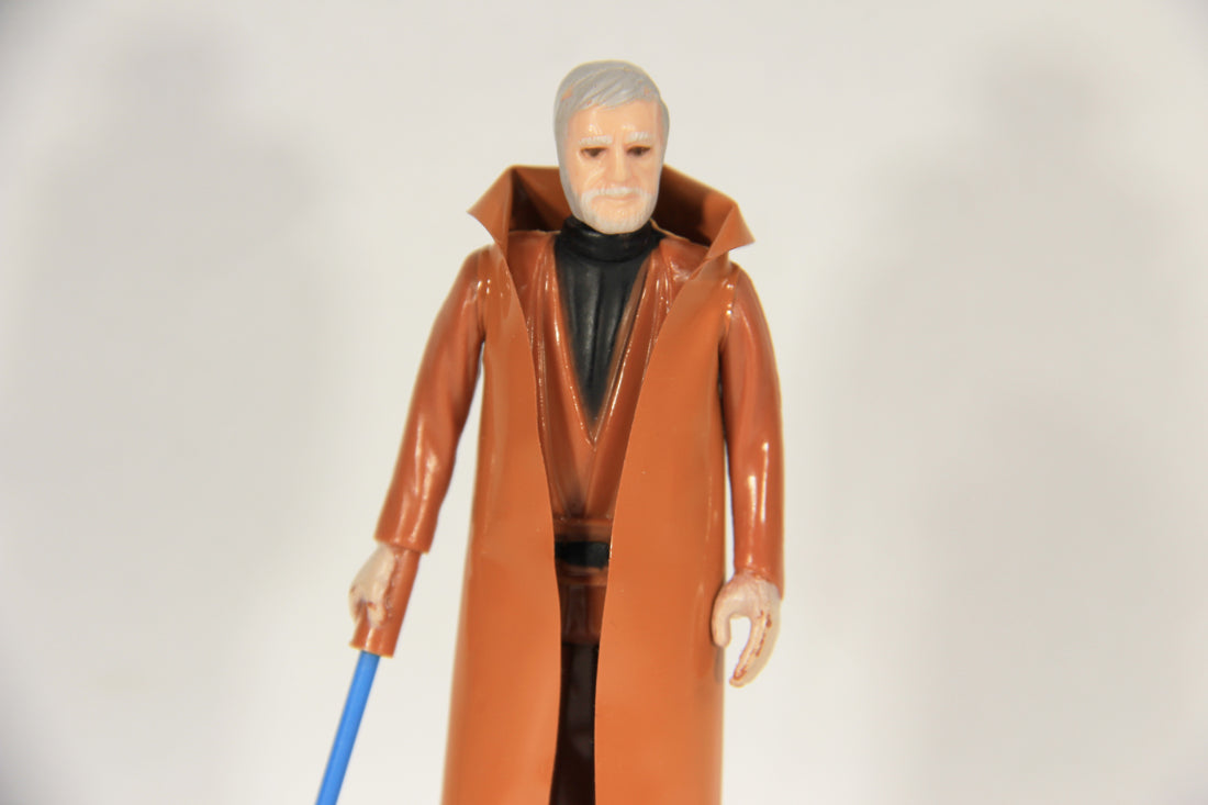 Star Wars Ben Obi-Wan Kenobi 1977 Figure Grey Hair Made In Hong Kong COO I-1b Unitoy L018898