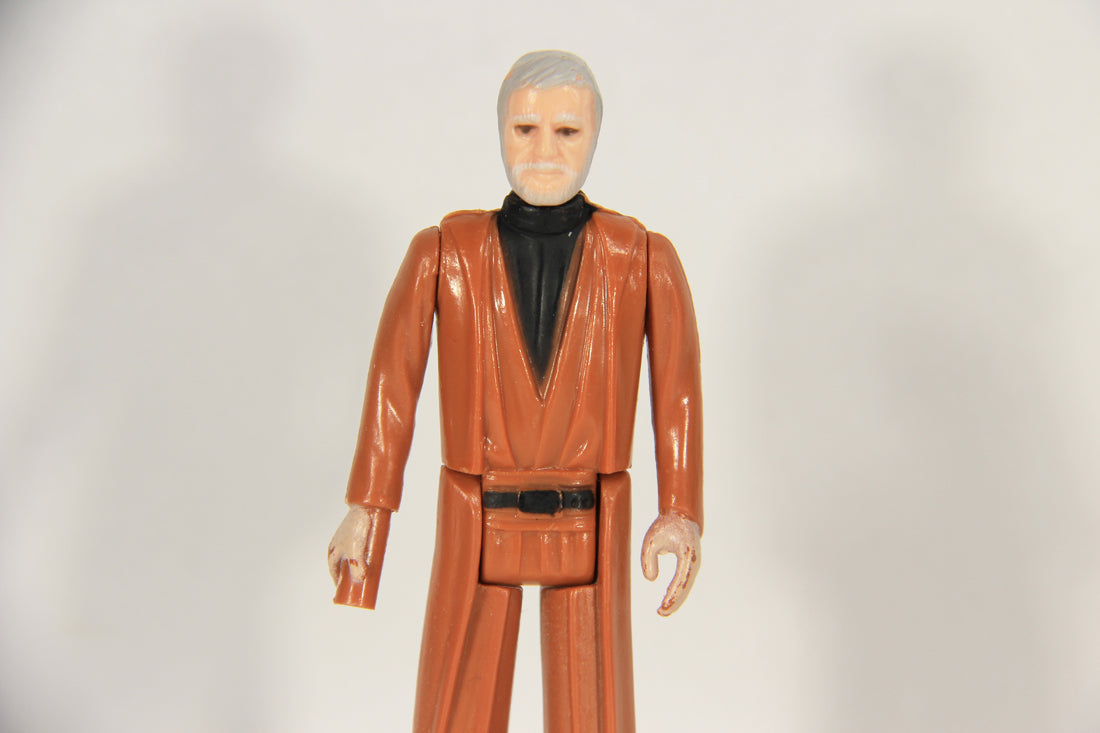 Star Wars Ben Obi-Wan Kenobi 1977 Figure Grey Hair Made In Hong Kong COO I-1b Unitoy L018898