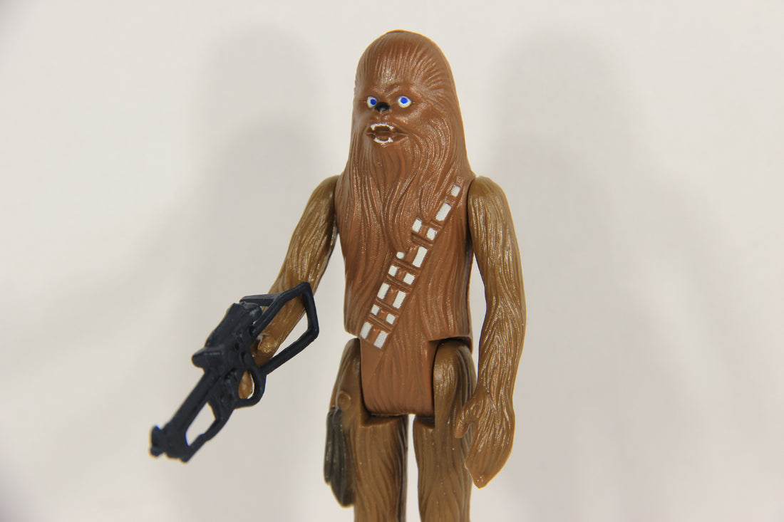 Star Wars Chewbacca 1977 Action Figure Hong Kong COO III-1b Smile L018912