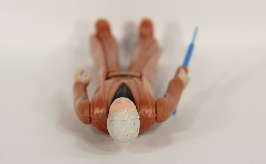 Star Wars Ben Obi-Wan Kenobi 1977 Figure Made In Hong Kong COO I-1a Unitoy L018916
