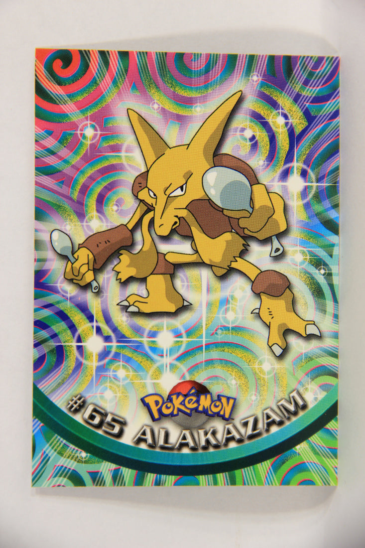 Pokémon Card Alakazam #65 TV Animation Blue Logo 1st Print ENG L018926