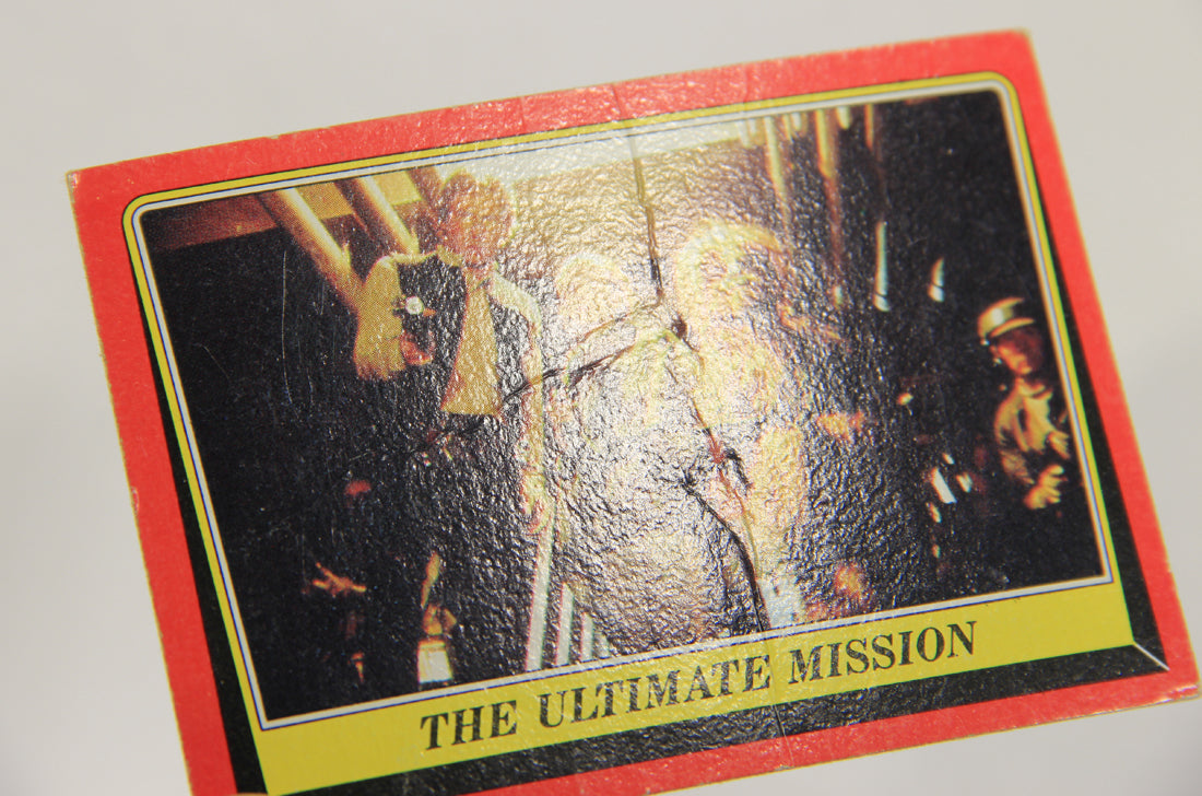 Star Wars ROTJ 1983 Trading Card #99 The Ultimate Mission ENG Topps L018991