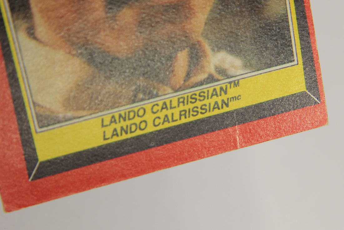 Star Wars ROTJ 1983 Trading Card #6 Lando Calrissian FR-ENG Canada L018996