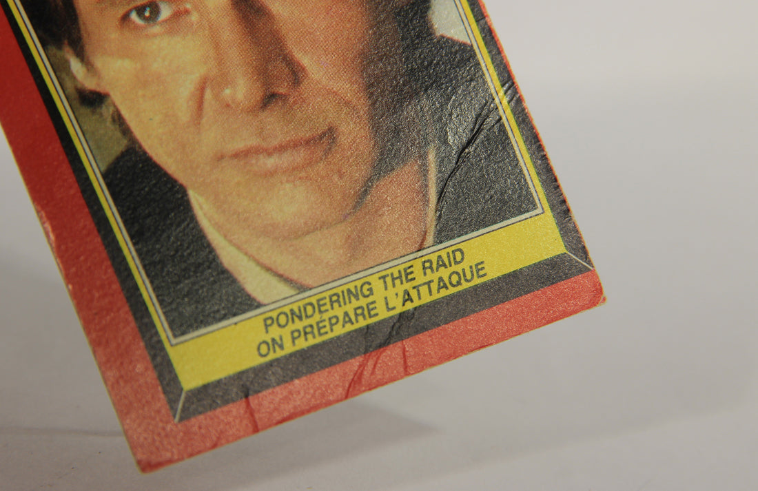 Star Wars ROTJ 1983 Trading Card #62 Pondering The Raid FR-ENG Canada L019011