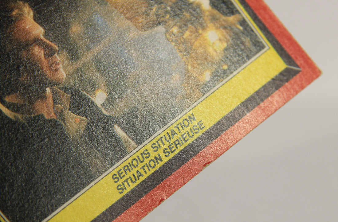 Star Wars ROTJ 1983 Trading Card #93 Serious Situation FR-ENG Canada L019016