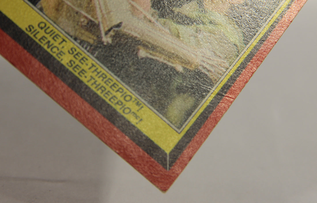 Star Wars ROTJ 1983 Trading Card #95 Quiet See-Threepio FR-ENG Canada L019018