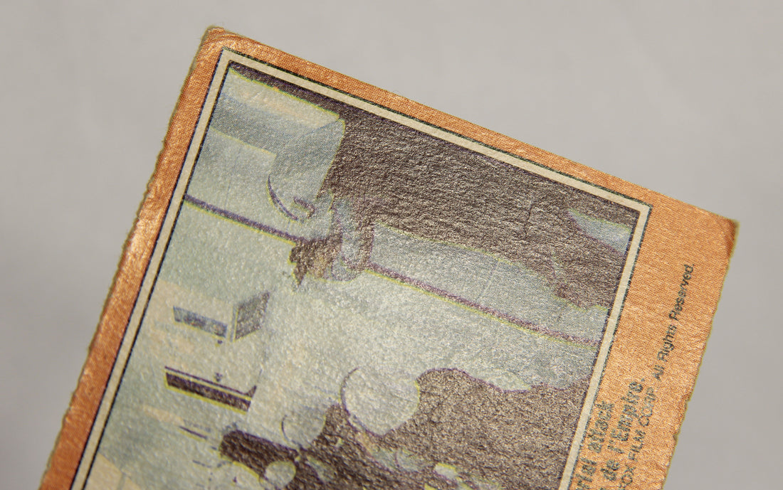 Star Wars 1977 Trading Card #213 Awaiting The Imperial Attack FR-ENG OPC L019057