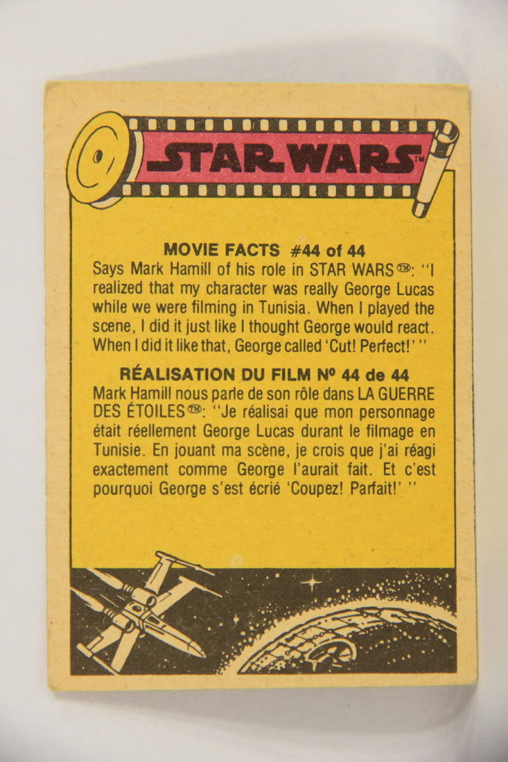 Star Wars 1977 Trading Card #236 Threepio And Artoo FR-ENG OPC L019061
