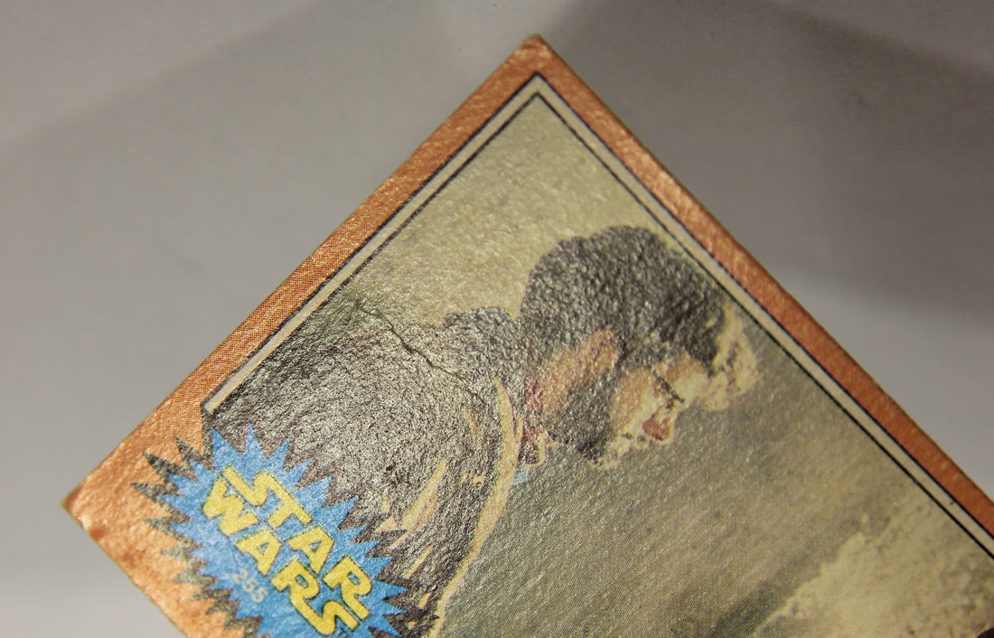 Star Wars 1977 Card #255 George Lucas Directs His Counterpart Luke FR-ENG OPC L019063