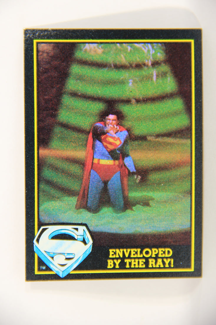 Superman 3 Topps 1983 Trading Card #80 Enveloped By The Ray ENG L019145