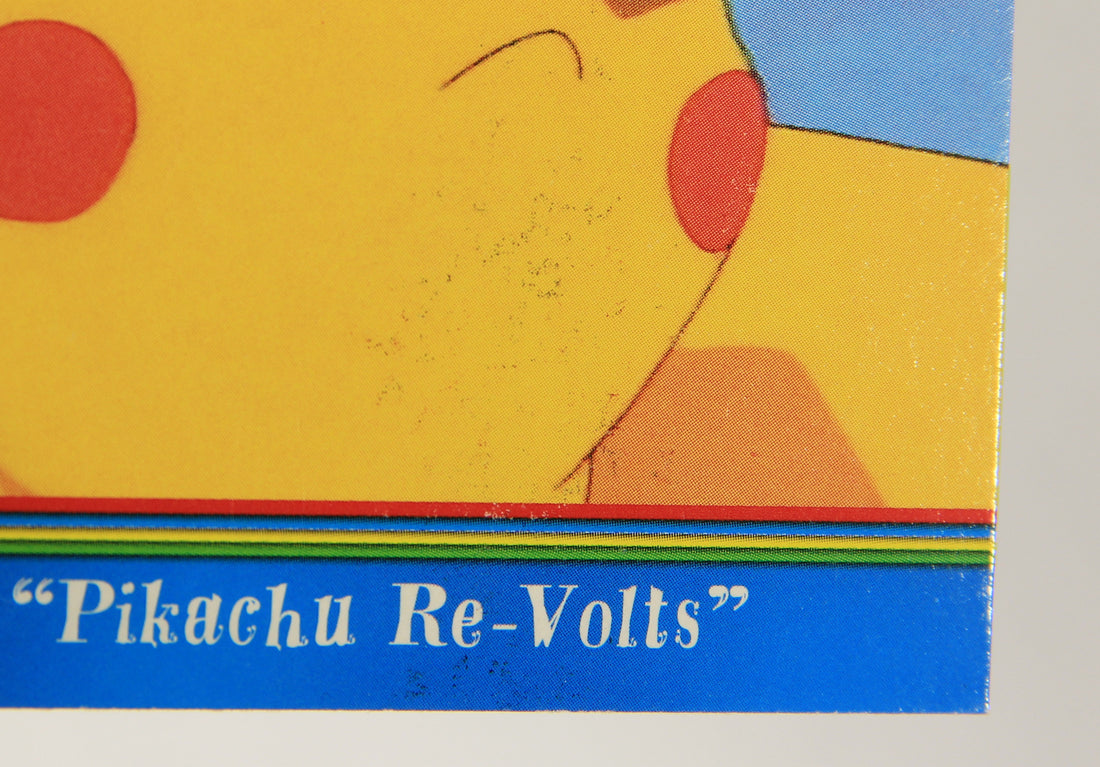 Pokémon Card TV Animation #OR3 Pikachu Re-Volts Blue Logo 1st Print ENG L019167