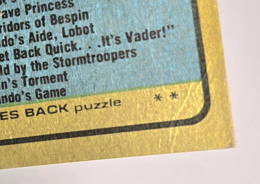 Star Wars Empire Strikes Back Trading Card #263 Check List 133-198 ENG L019182