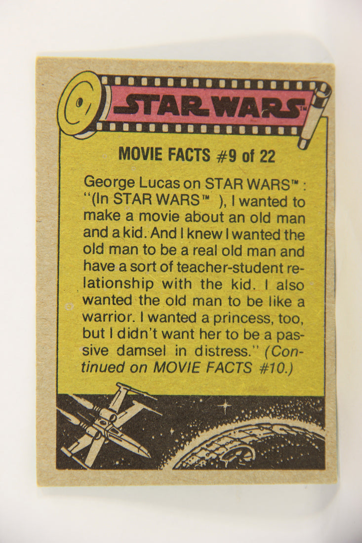 Star Wars 1977 Trading Card #217 The Dark Lord Of The Sith ENG Topps L019244