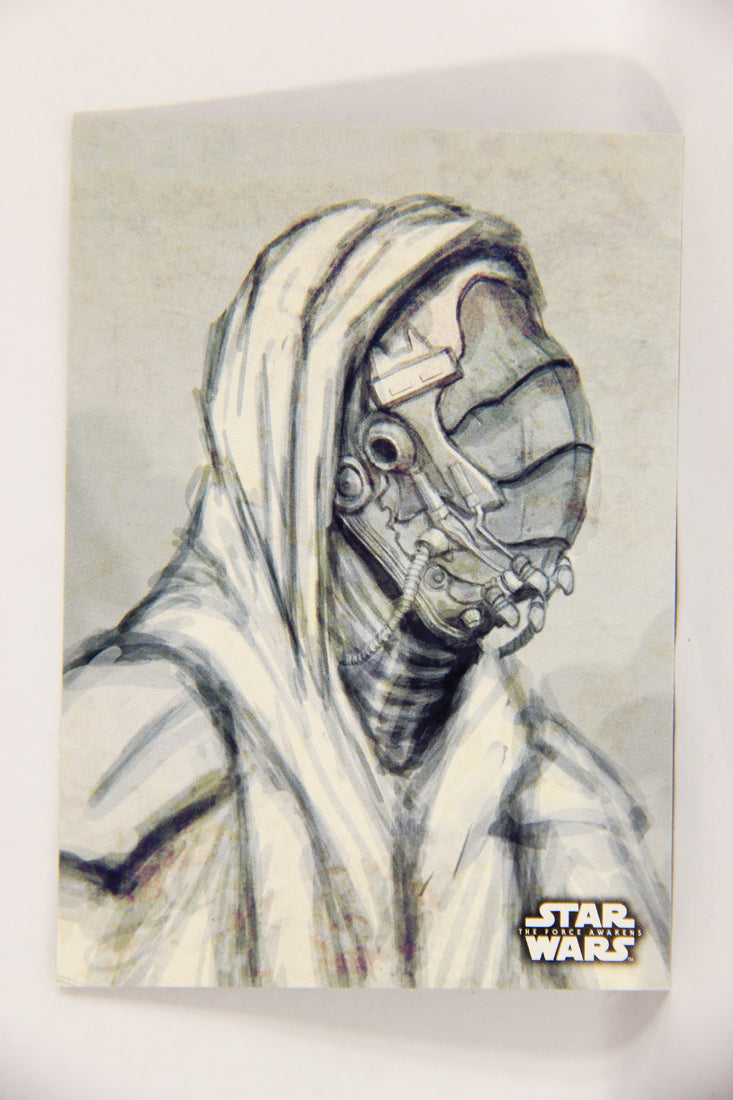 Star Wars The Force Awakens 2015 Card #20 Of 20 Sarco Plank ENG Concept Art L019304