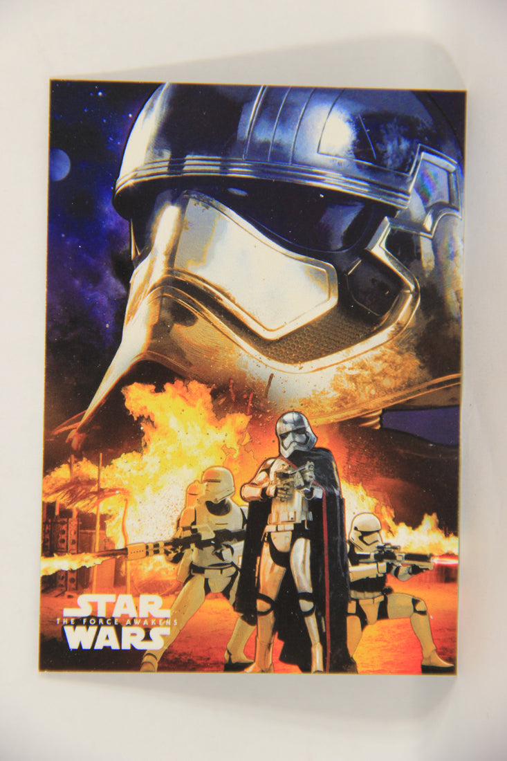 Star Wars The Force Awakens 2015 Trading Card #5 Of 8 Captain Phasma ENG L019309