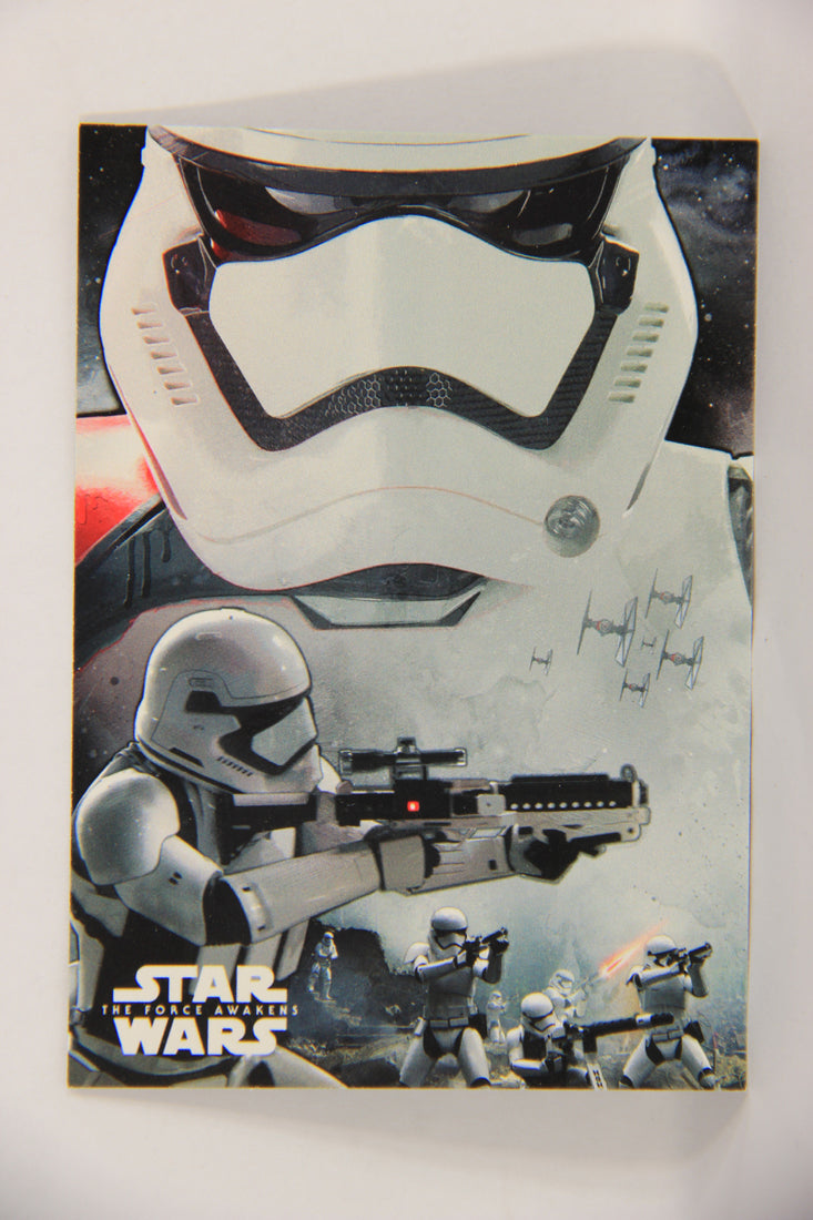 Star Wars The Force Awakens 2015 Trading Card #8 Of 8 Stormtrooper ENG L019311