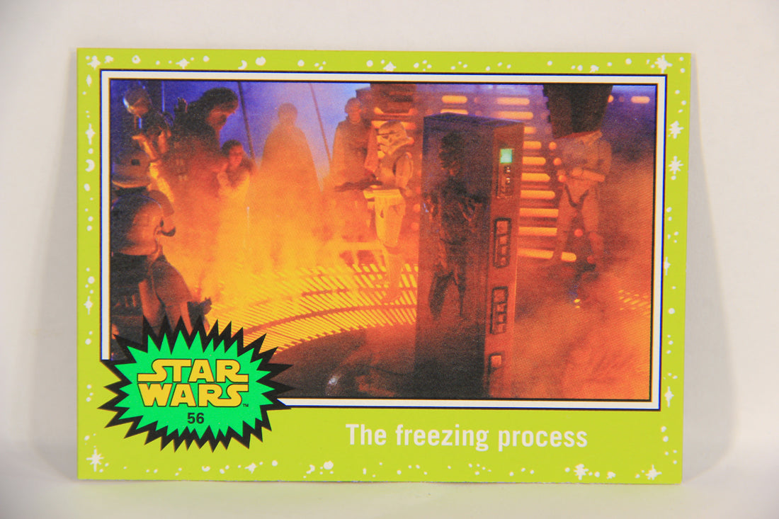 SW The Force Awakens Journey 2015 Card #56 The Freezing Process ENG Green L019336